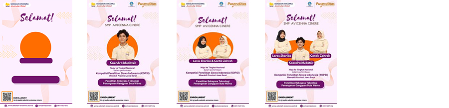 Read more about the article Template Design Giant Banner Prestasi Cinere 1